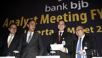 Bank bjb menutup tahun 2016 dengan membukukan laba bersih yang tumbuh 14,4% year-on-year, dengan penyumbang laba bersih bank bjb berasal dari pendapatan bunga bersih yang tumbuh sebesar 23,4% y-o-y.  (Foto: dok BJB)
