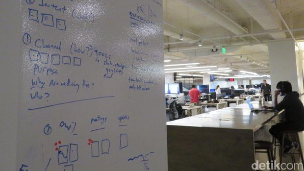 Kantor Uber di San Francisco.