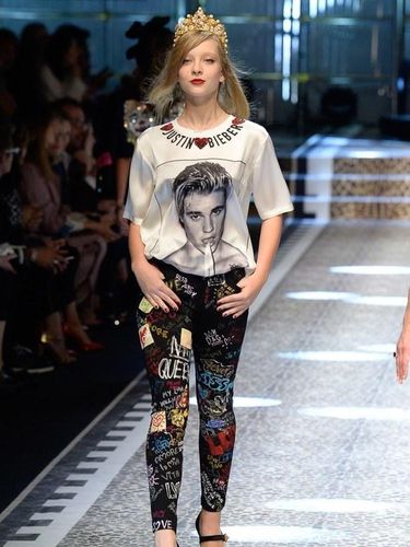 Demi Generasi Muda, Dolce & Gabbana Buat T-shirt Gambar Justin Bieber