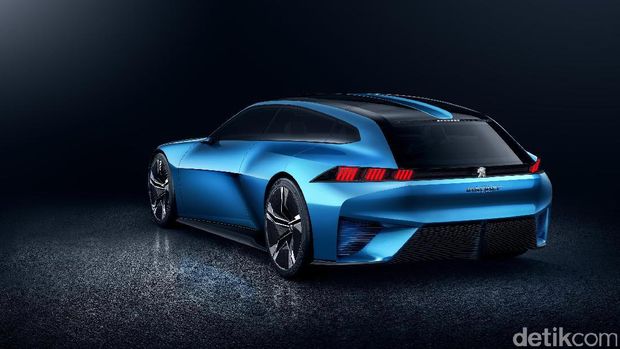 Cantiknya Mobil Tanpa Sopir Peugeot