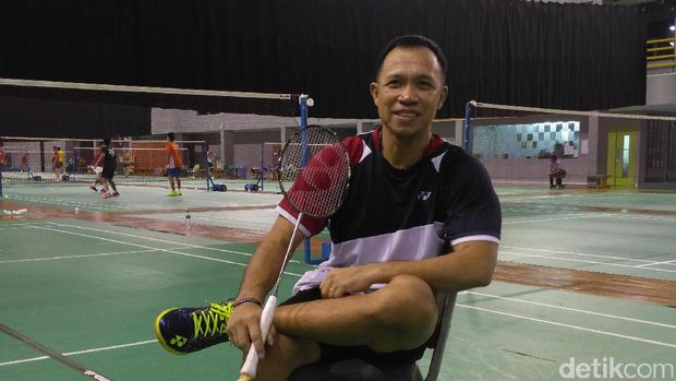 Richard Mainaky, pelatih ganda campuran pelatnas PBSI  