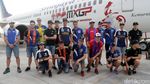 Pose Crosser MXGP di Bandara