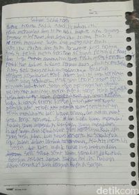 Tulis 'Akan Temui Allah di Surga', Sudah 3 Hari Ekin Menghilang