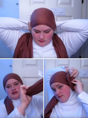 Tutorial Hijab Terinspirasi Princess Leia di Star Wars
