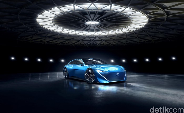 Cantiknya Mobil Tanpa Sopir Peugeot