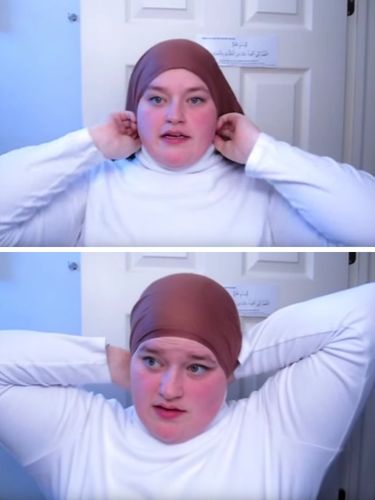 Tutorial Hijab Terinspirasi Princess Leia di Star Wars