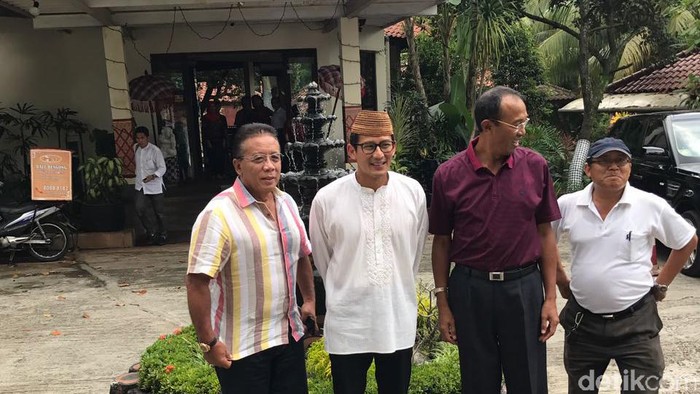 Sandiaga Bertemu dengan Menko Polhukam Era SBY, Ini yang Dibahas