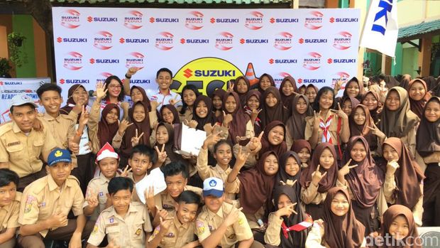 Angka Kecelakaan Tinggi, Suzuki Edukasi Pelajar
