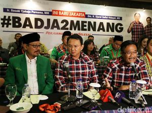 Ahok-Djarot Walk Out dari Pleno KPUD