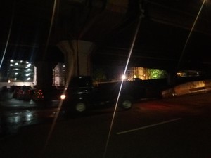Pesan Berantai di Kolong Tol Dekat Citos Rawan Perampokan