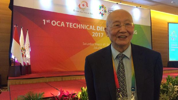 Wakil Presiden Kehormatan OCA, Wei Jizhong mengaku terkesan dengan gelaran Asian Games 2018 di Jakarta dan Palembang. (