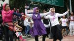 Aksi Womens March di Depan Istana Merdeka