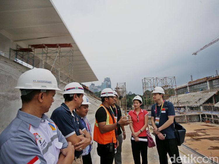 OCA Technical Delegate Tinjau Vanue Asian Games