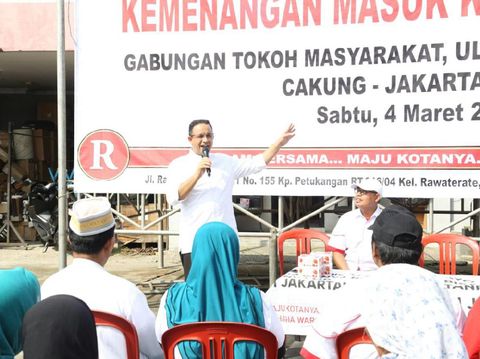 Anies di deklarasi dukungan relawan Agus-Sylvi Jakarta Utara