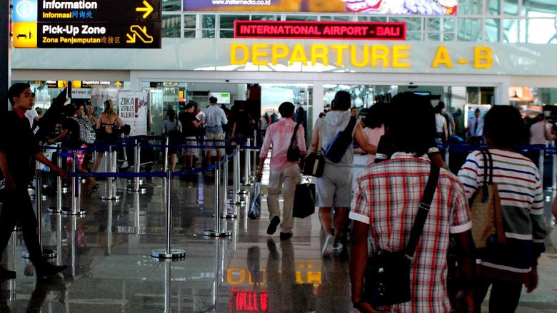 Suasana di Bandara Ngurah Rai Baliu (David Saud/detikTravel) Suasana di Bandara Ngurah Rai Baliu (David Saud/detikTravel)