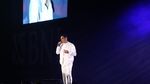 Setelan Jas Serba Putih Afgan di BNI Java Jazz