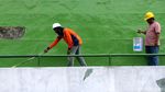 Renovasi Tennis Indoor Senayan