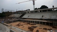 Aquatic Stadium ini dipersiapkan untuk  perhelatan Asian Games 2018.
