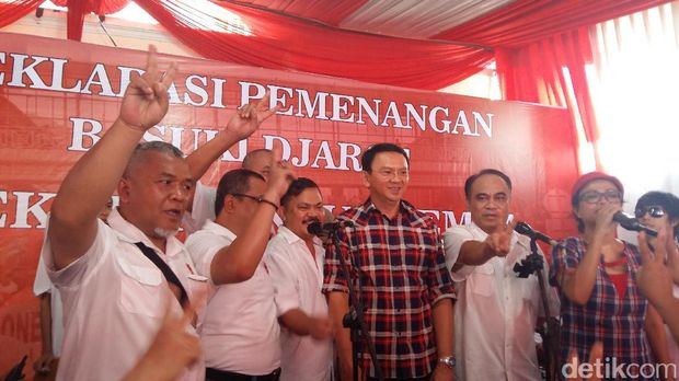 Terima Dukungan dari Projo, Ahok: Perjuangan Belum Perakhir 