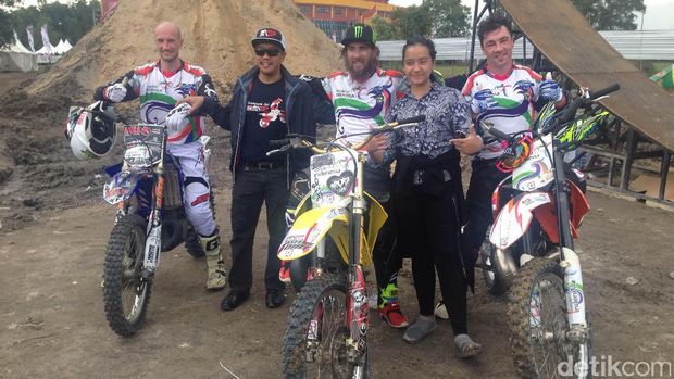 Aksi <I>Freestyler</I> Semarakkan Ajang Indo MXGP