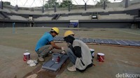 Nantinya lapangan tenis Senayan akan bertaraf internasional serta tampilan yang lebih modern.