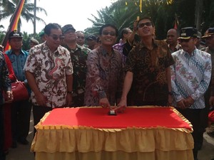 Dirjen PKH Kementan Resmikan Ladang Ternak Sapi di Sumbar