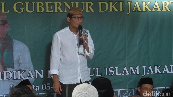 Didukung PKB Jakpus, Sandi: Mereka Bisa Bantu Klarifikasi Hasutan