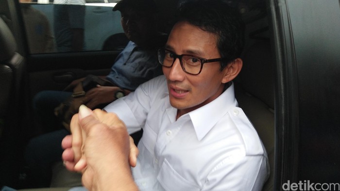 Sandiaga Besok Diperiksa Polisi Terkait Pencemaran Nama Baik