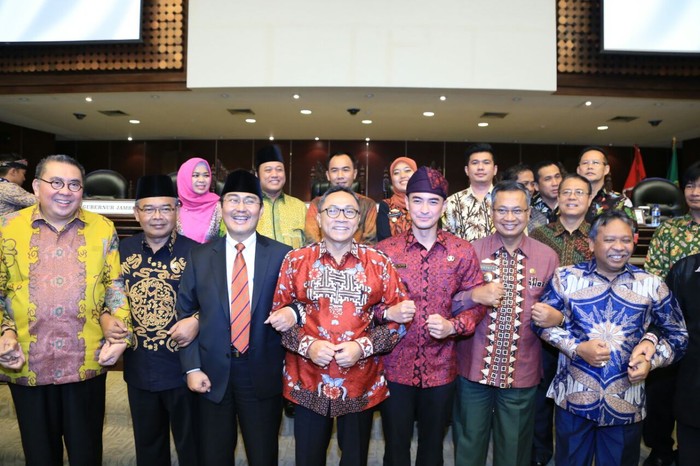 Ketua MPR Minta Gubernur Se-Sumbagsel Kompak Bangun Sumatera