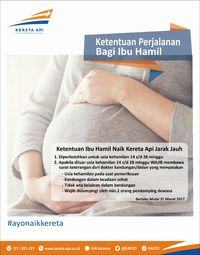Ketentuan ibu hamil naik kereta