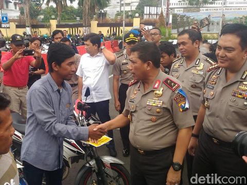 Pemilik motor yang hilang senang pencurinya ditangkap
