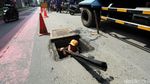 Sampah Kulit Kabel Kembali Ditemukan di Gorong-gorong