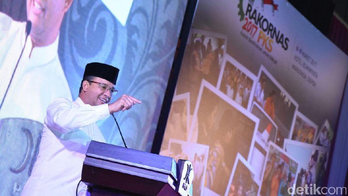 Hadiri Rakornas PKS, Anies: Ini Lebih dari Sekadar Partai