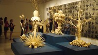 Kawasan Chippendale di Sydney dikenal akan deretan galeri seninya yang beragam. Salah satu galeri seni yang bisa traveler sambangi adalah White Rabbit Gallery yang beralamat di 30 Balfour Street, Chippendale, Australia (Wahyu/detikTravel)