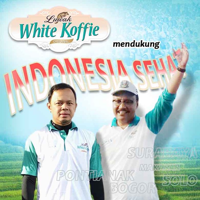 Luwak White Koffie Dukung Indonesia Sehat
