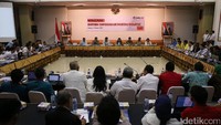 Komisi Pemilihan Umum (KPU) RI menggelar sosialisasi sistem informasi partai politik (Sitpol) di Kantor KPU RI, Jalan Imam Bonjol, Menteng, Jakarta Pusat, Selasa (7/3/2017).