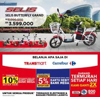  Bicycle Fair Transmart dan Carrefour Tawarkan Sepeda Listrik