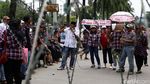 Aksi Pro dan Kontra Ahok Ramaikan Sidang