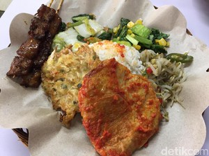 Mencicip Sate dan Telur Vegetarian yang Sedap di Bandung