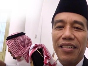 YouTube Komentari Vlog Presiden Jokowi dan Raja Salman