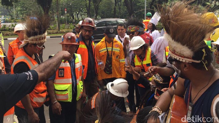 Demonstran Klaim Sudah 1.500 Karyawan Freeport Jadi Pengangguran