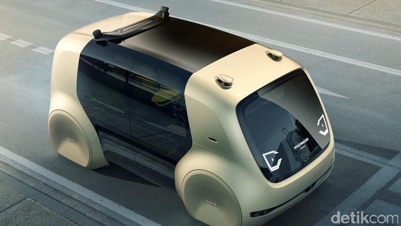 Mobil otonom VW (Foto: Volkswagen) Mobil otonom VW (Foto: Volkswagen)