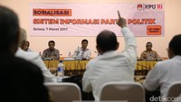 Ketua KPU RI Juri Ardiantoro menyebut kegiatan ini diselenggarakan agar proses persiapan pemilihan umum (Pemilu) pada 2019 mendatang menjadi lebih cepat.