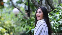 Ia mulai dikenal saat tampil di sinetron Manusia Harimau. Pool/Hanif Hawari/detikFoto.