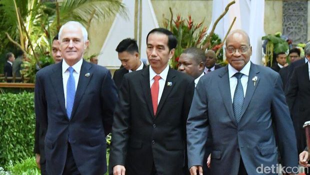 Presiden Jokowi Tak Dijadwalkan Bertemu PM Turnbull di KTT IORA