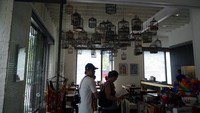 Galeri White Rabbit sendiri memiliki cafe serta toko suvenir di lantai 1. Terdiri dari 3 lantai, White Rabbit sering mengganti tema pameran mereka setiap beberapa bulan sekali (Wahyu/detikTravel)