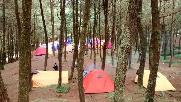 Kemping di Gunung Bunder