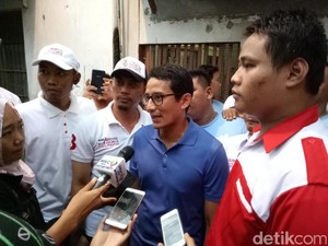 Blusukan ke Paseban, Sandiaga Ajak Pemilih Agus Yudhoyono Bersatu