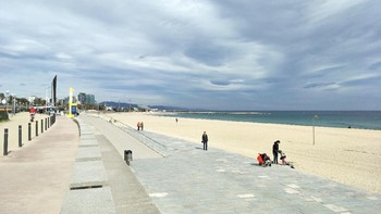 Foto suasana pantai pun tersaji cukup baik. (Foto: Oppo)