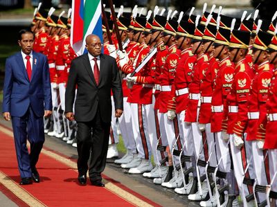 Jokowi Terima Kunjungan Presiden Afrika Selatan